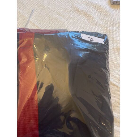 Tommy Hilfiger Track Pants Men's L Blue Striped 100% Nylon Pockets Drawstring - Picture 8 of 8